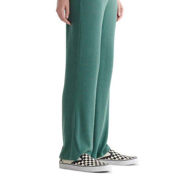 Lucky Brand Cloud Jersey Wide-Leg Pant - Sage Green - Picture 3 of 7